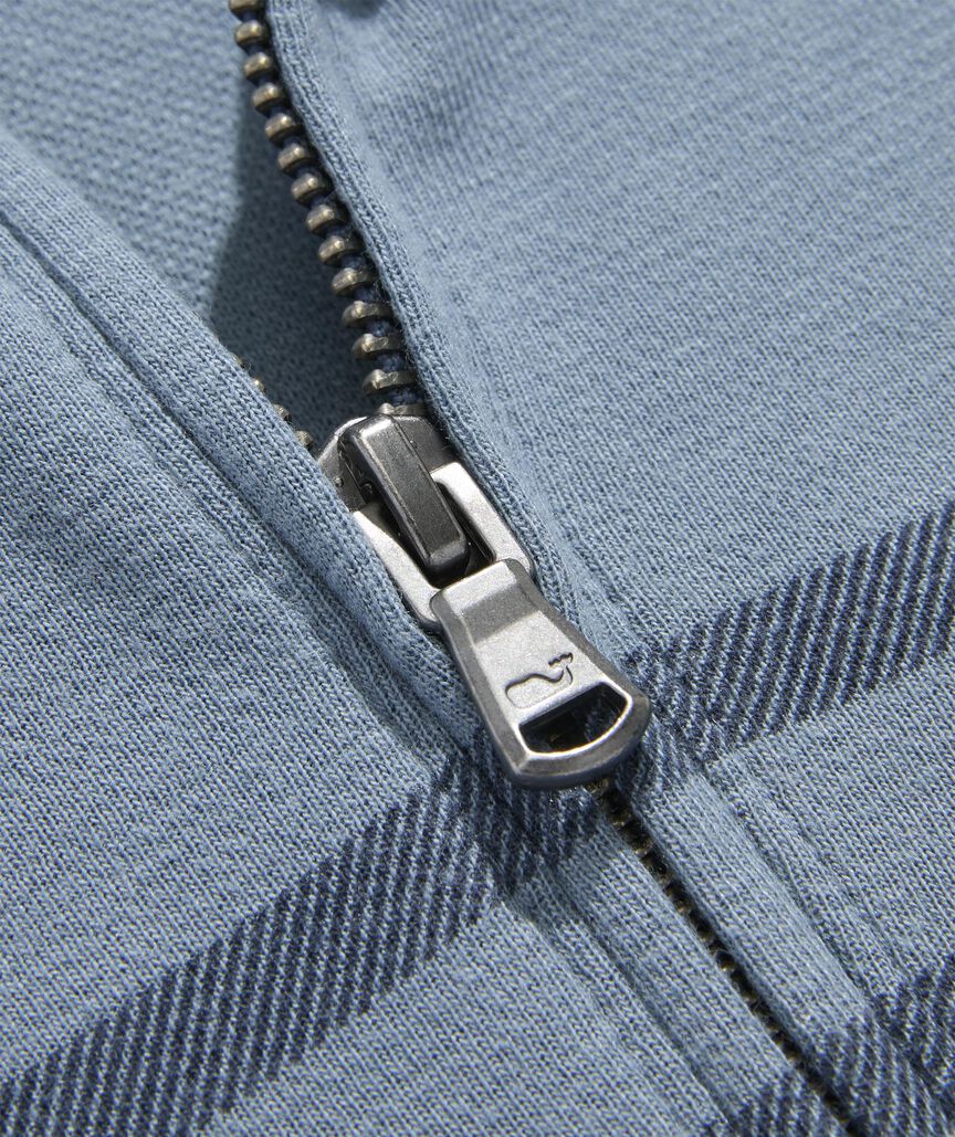 Breton Stripe Saltwater Quarter-Zip
