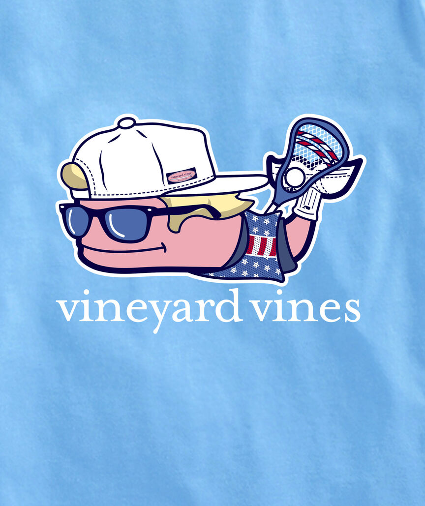 OUTLET Boys' Lacrosse Bro Whale Short-Sleeve Pocket Tee