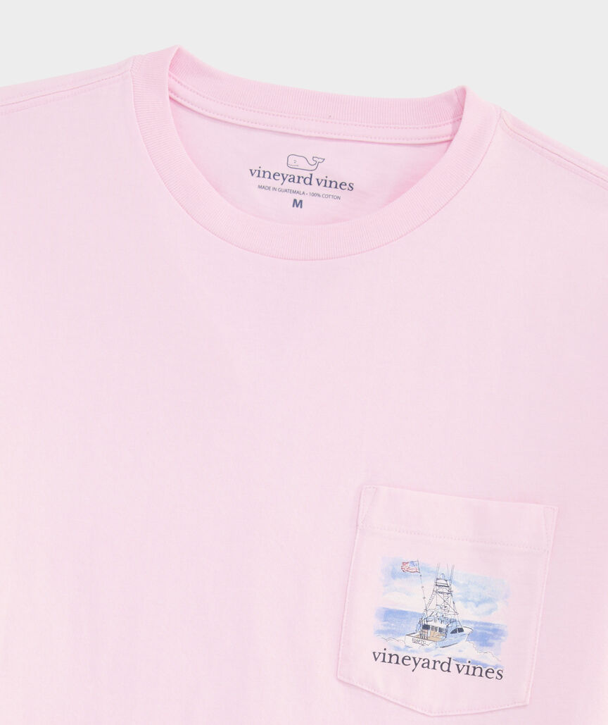 Painted Sportfisher Scenic Long-Sleeve Pocket Tee