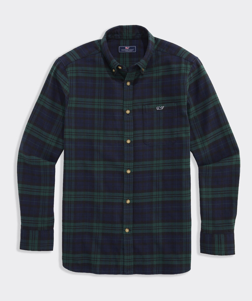 Noel Blackwatch Vineyard Flannel Shirt