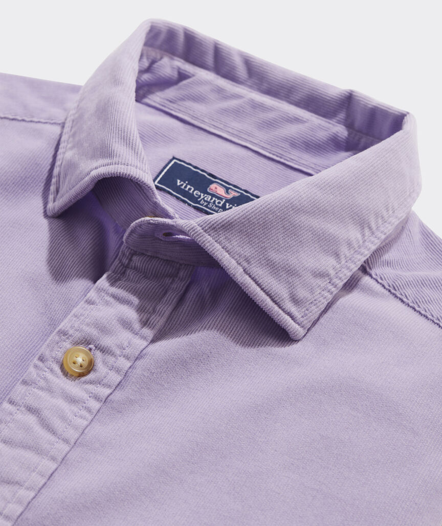 Shop Corduroy Spread Collar Shirt at vineyard vines