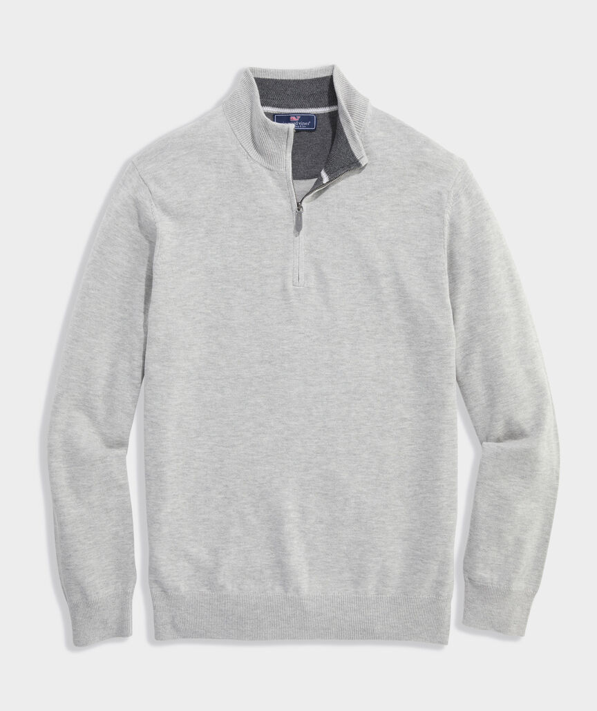 Tipped Boathouse Quarter-Zip