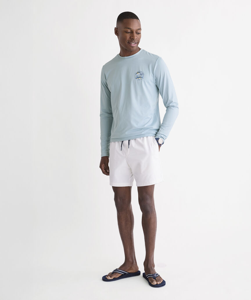 Performance Tuna Circle Long-Sleeve Harbor Tee