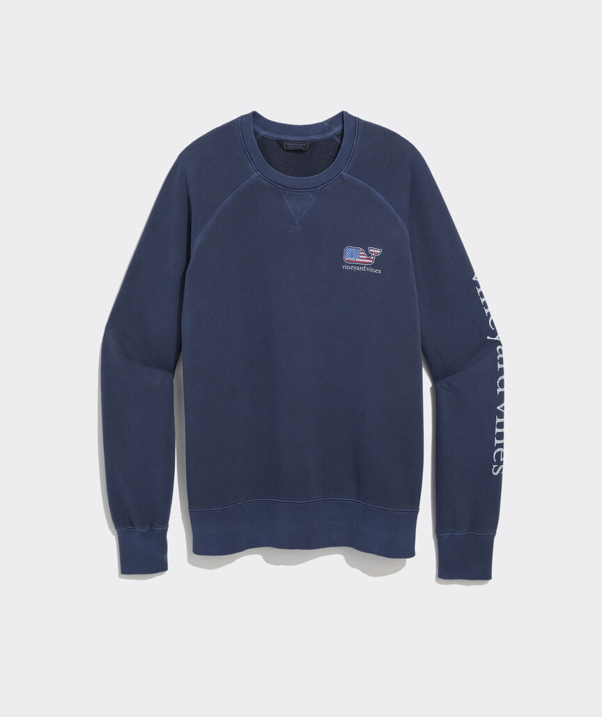 Americana Whale Surf Terry Sweatshirt