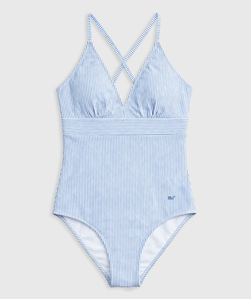 OUTLET Seersucker One-Piece