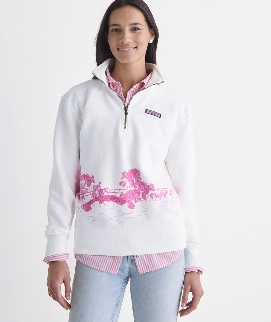 Kentucky Derby Women's Surf Terry Shep Shirt®