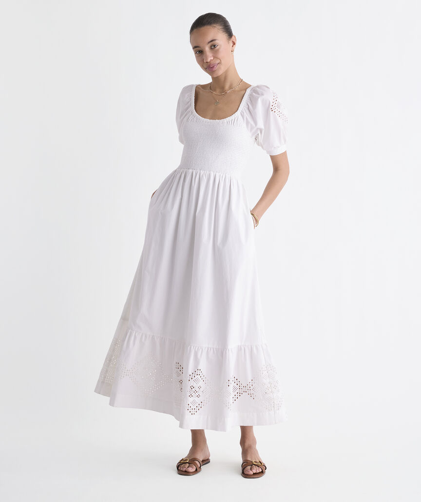 Ellen Eyelet Lace Dress