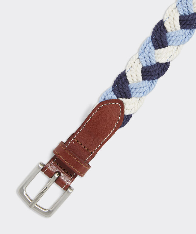 Boys' Colorblock Braided Belt
