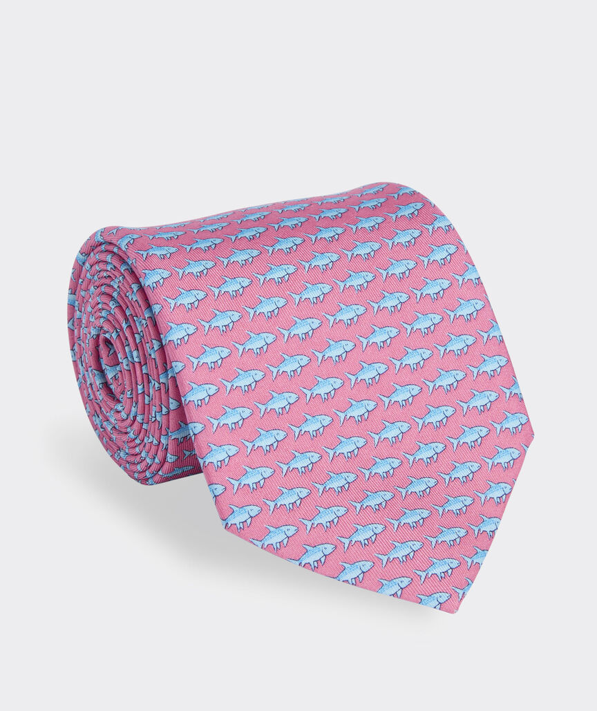 Bonefish Silk Tie