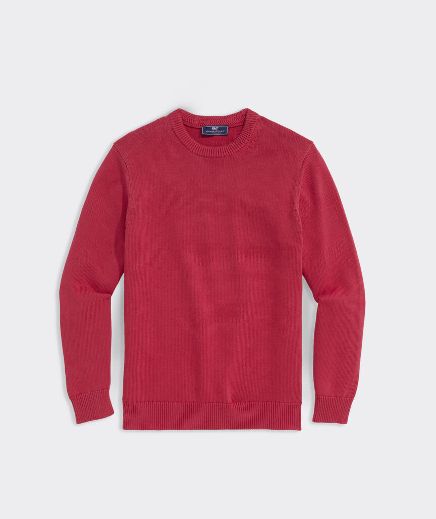 Cotton Crewneck Sweater