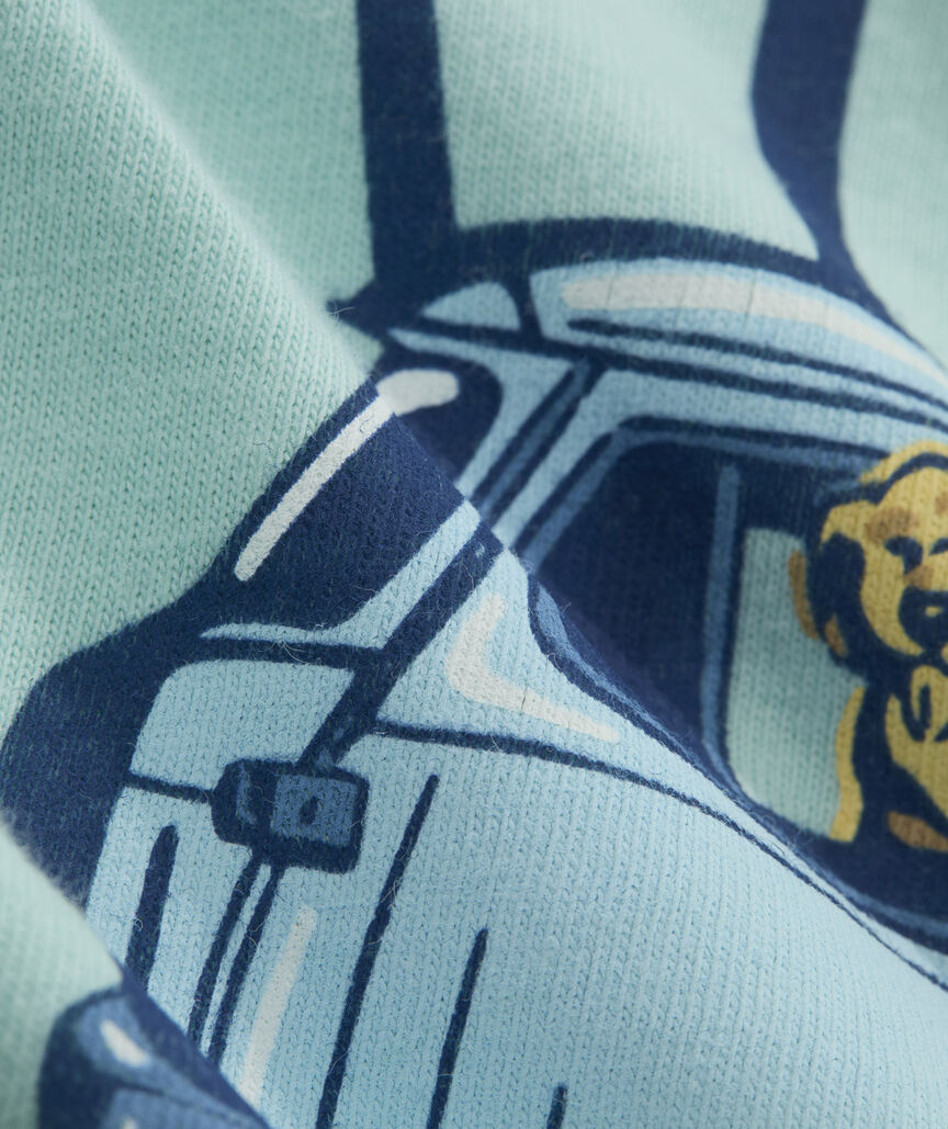 Boys' Pup And Surf Van Short-Sleeve Pocket Tee