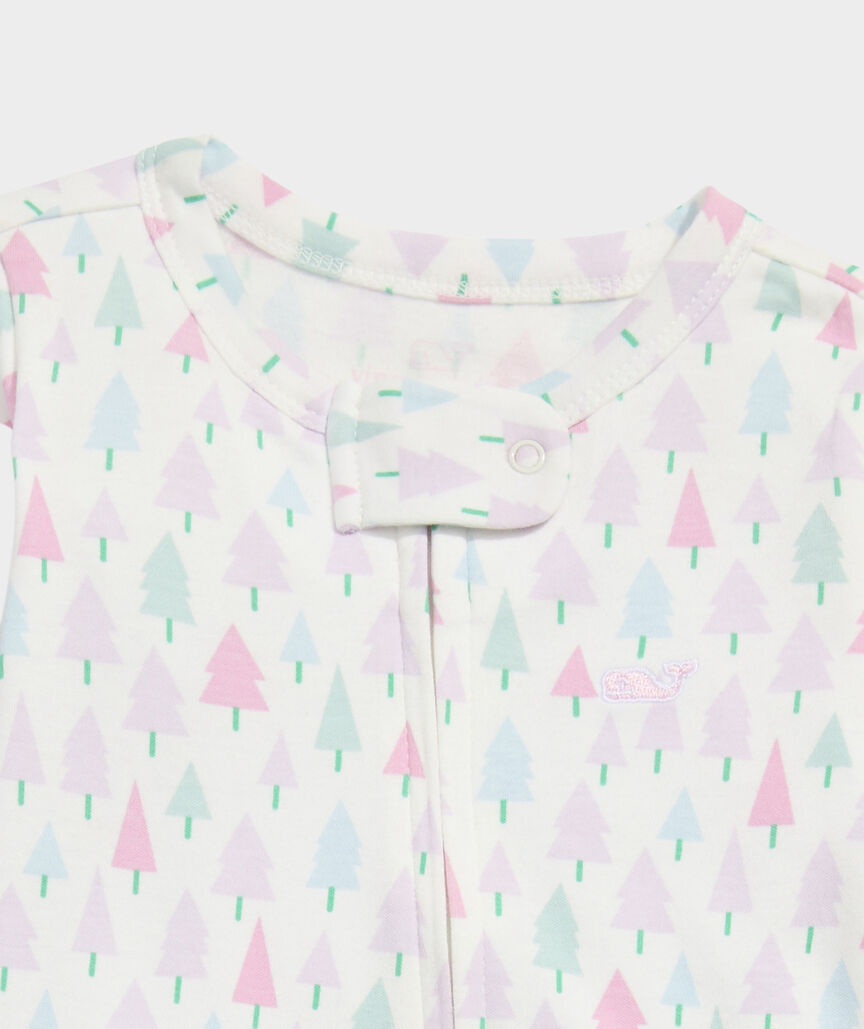 Baby Whale Print Footie