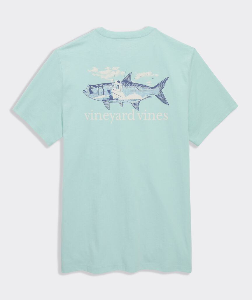 Center Console Tarpon Scenic Short-Sleeve Pocket Tee