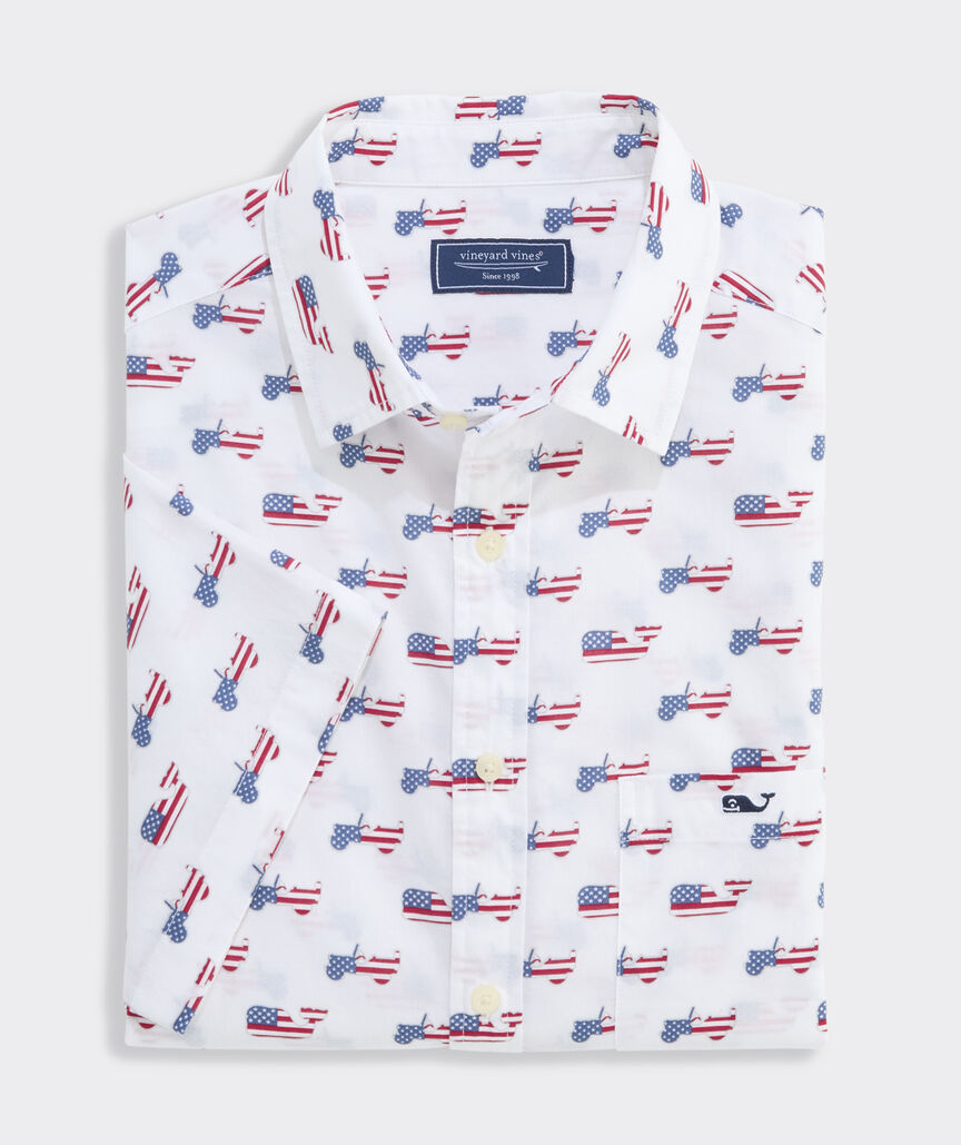 Jeep Collection Cotton Short-Sleeve Shirt