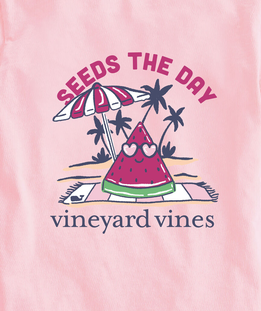 OUTLET Girls' Glitter Seeds The Day Short-Sleeve Tee