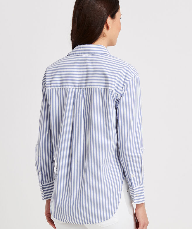 Striped Performance Button-Down