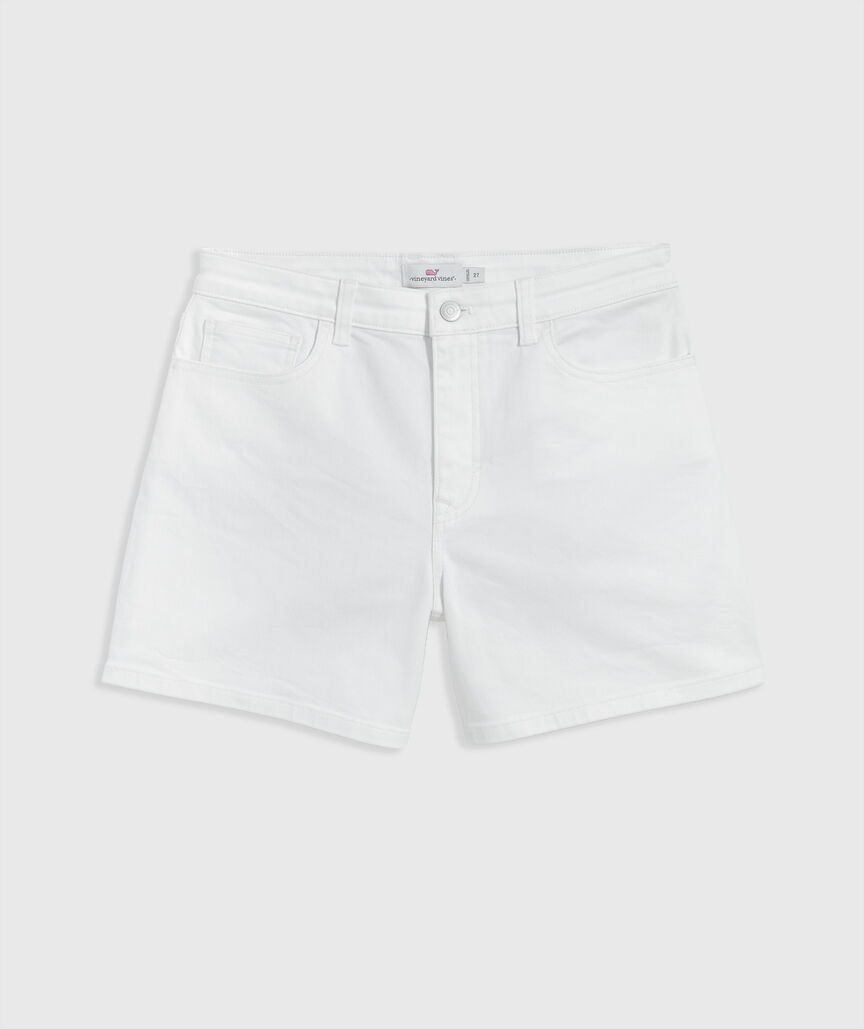 OUTLET White Denim Shorts