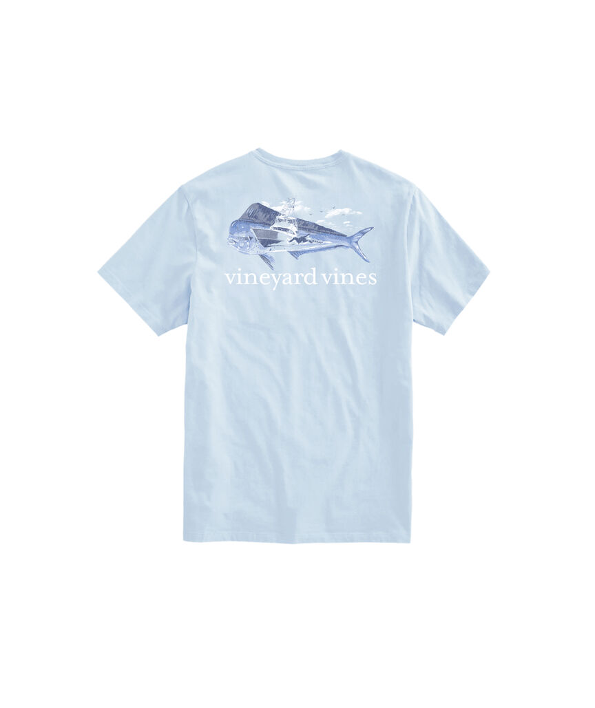 OUTLET Sportfisher Mahi Scenic Short-Sleeve Pocket Tee