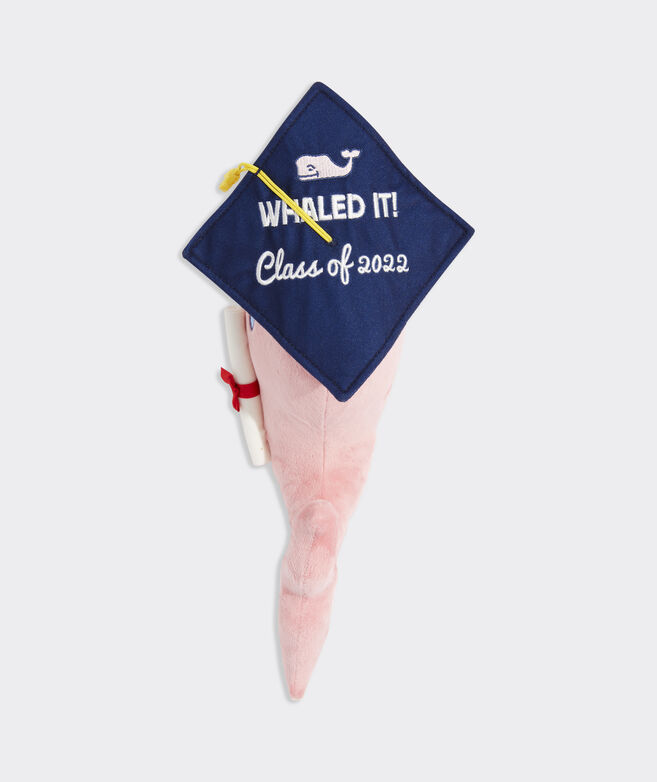 Graduation Plush Whale