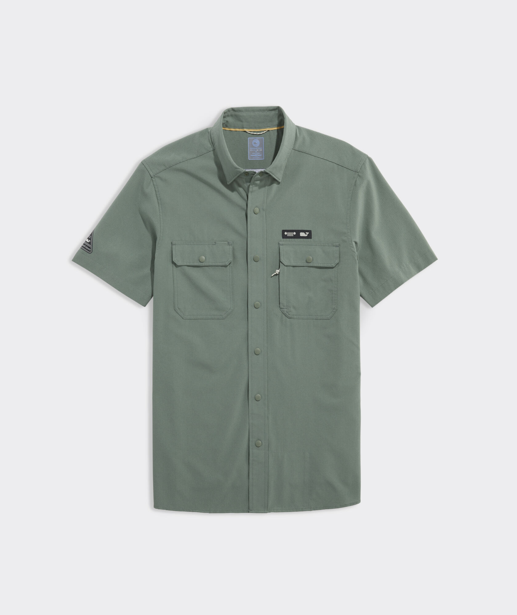 Jeep&reg; Collection Perforated Performance Short-Sleeve Shirt