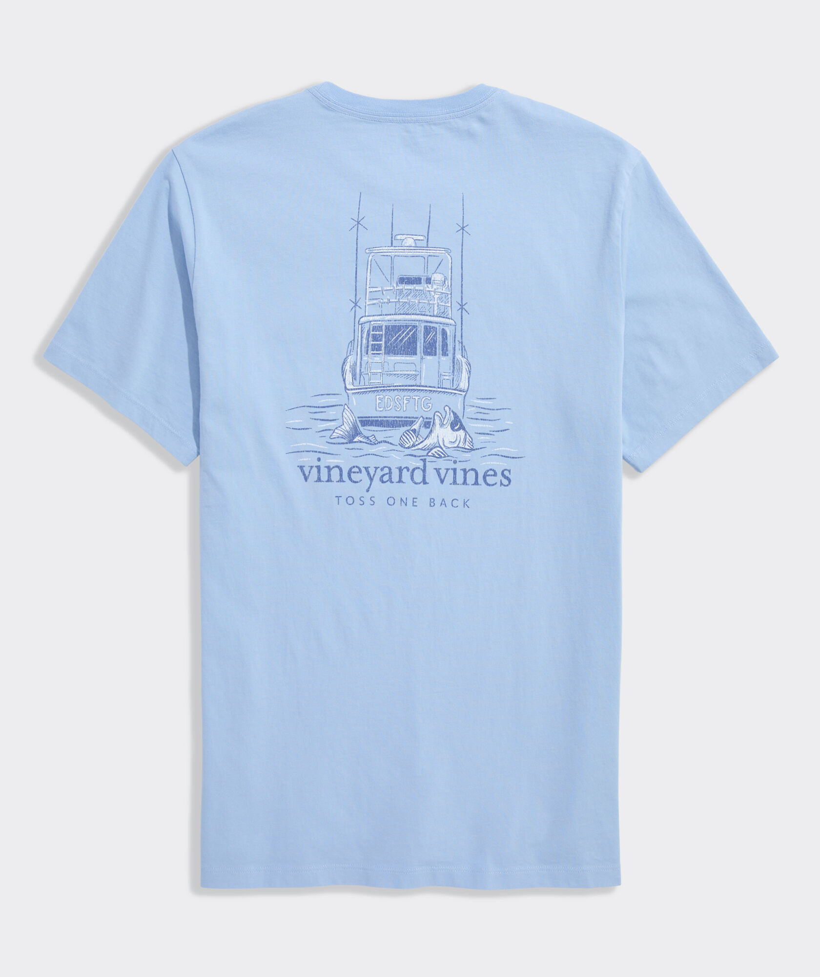 Toss One Back Short-Sleeve Pocket Tee