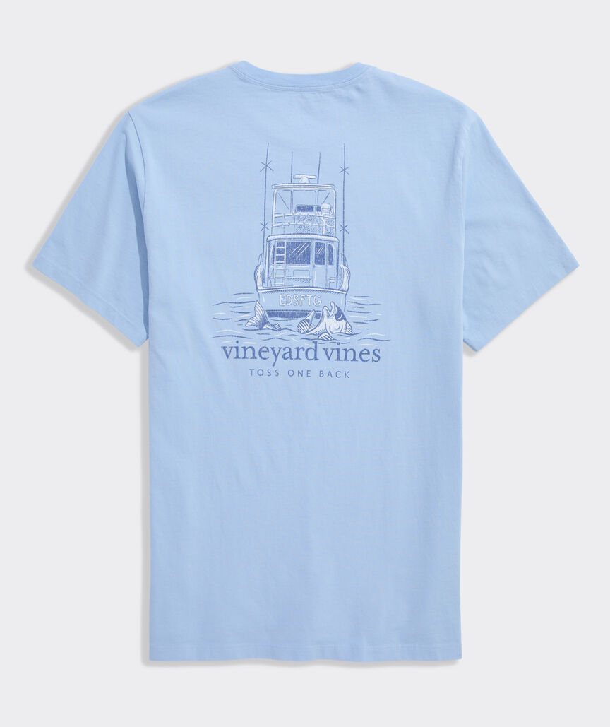 Toss One Back Short-Sleeve Pocket Tee