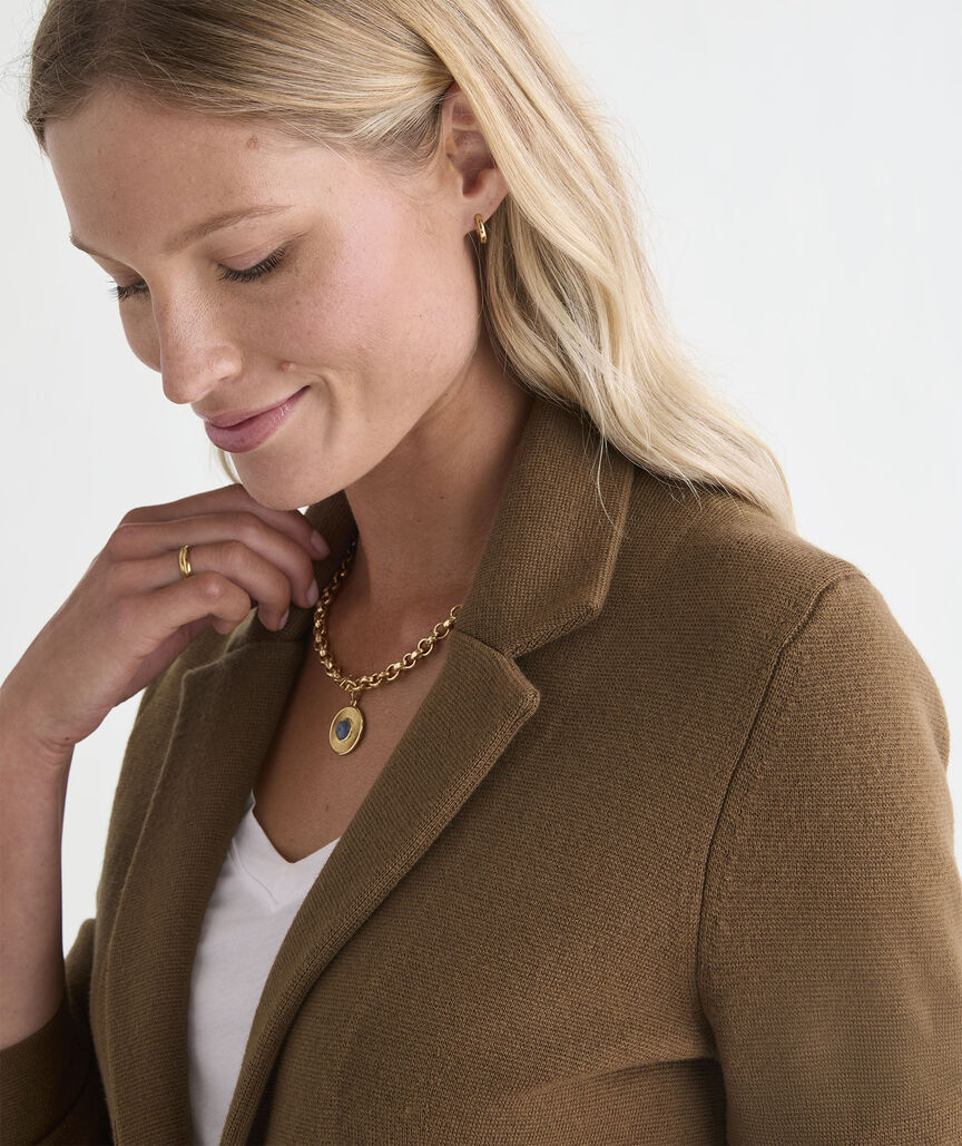Knit Blazer