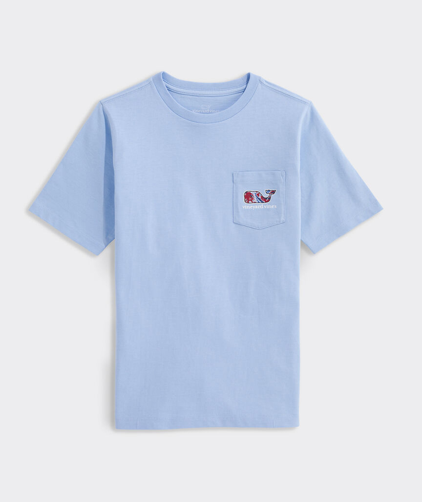 Boys’ Bone Fishing Whale Short-Sleeve Pocket Tee