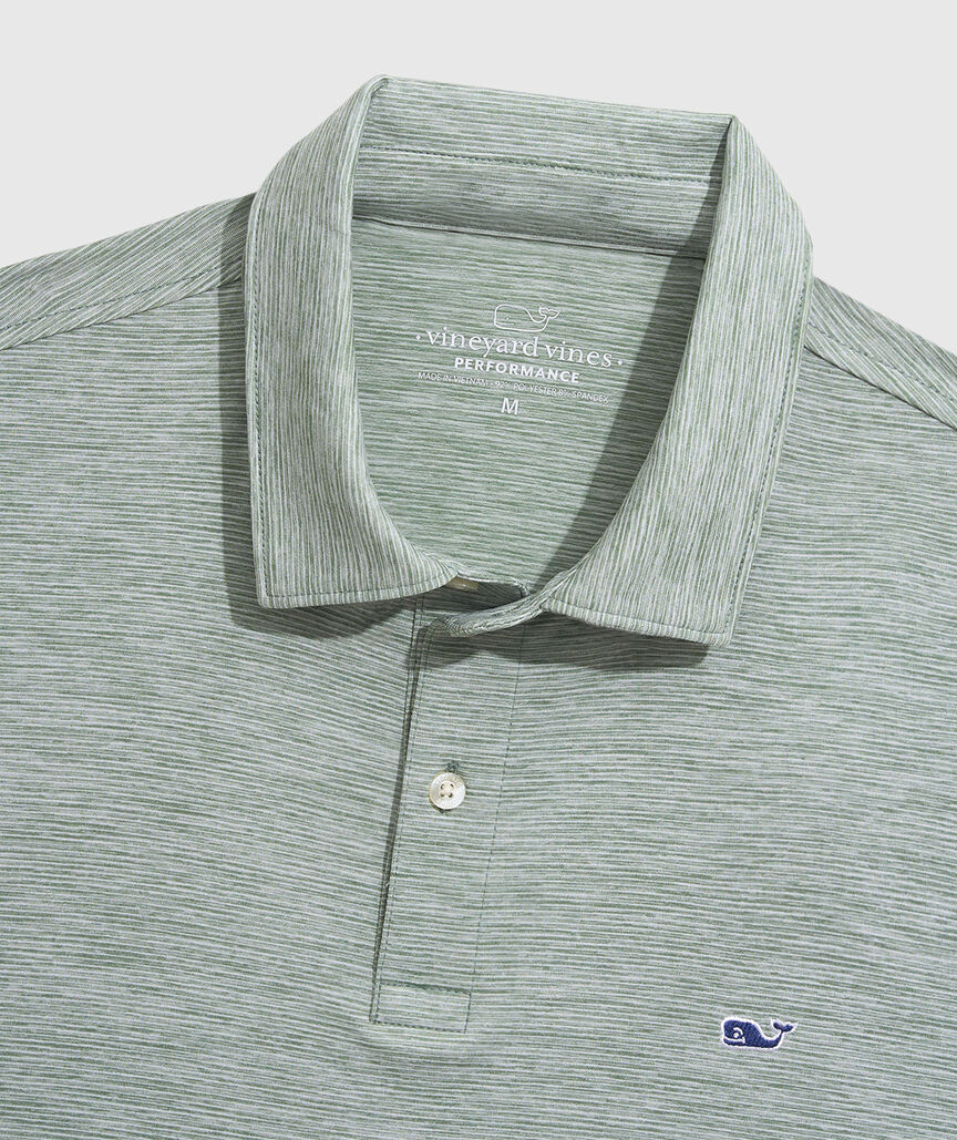 OUTLET St. Jean Stripe Performance Polo