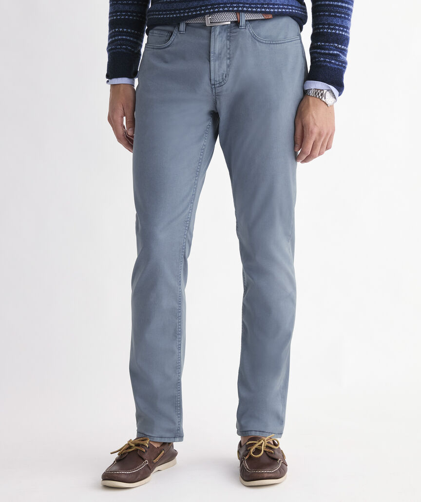 Bayside Sateen 5-Pocket Pants