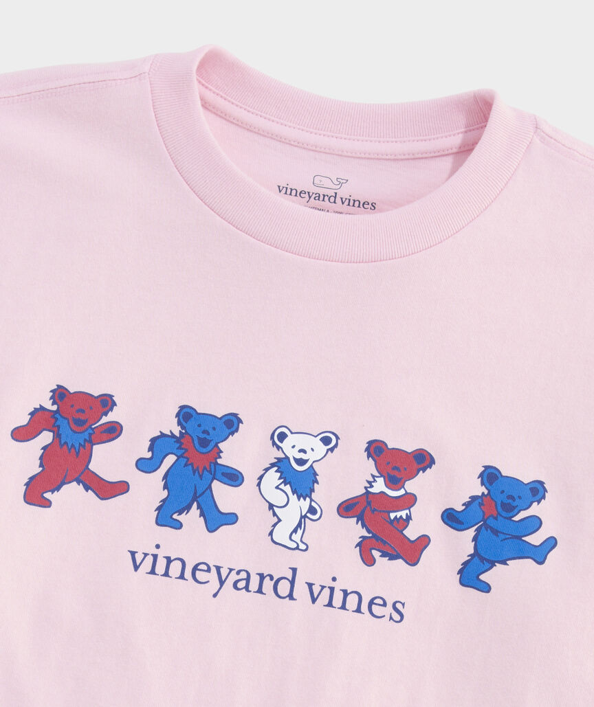Grateful Dead x vineyard vines Dancing Bears Boyfriend Tee