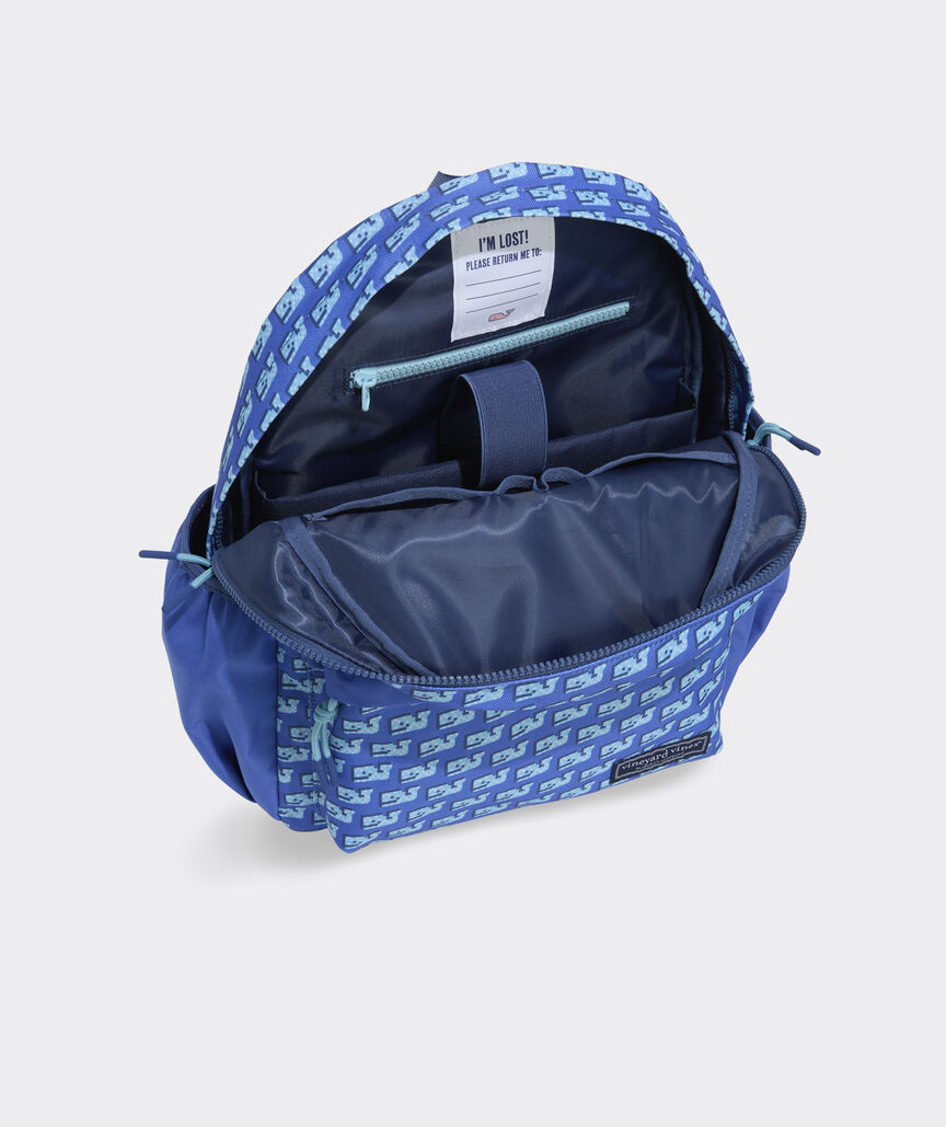 Boys' Pixel Whale Backpack