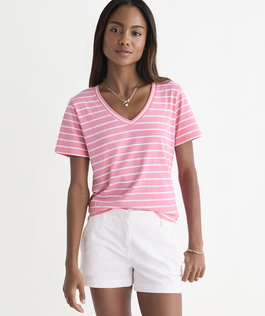 Supima® Cotton V-Neck Tee