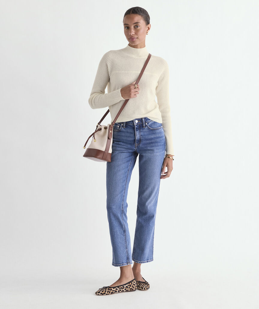 Seaspun Cashmere Mockneck Sweater