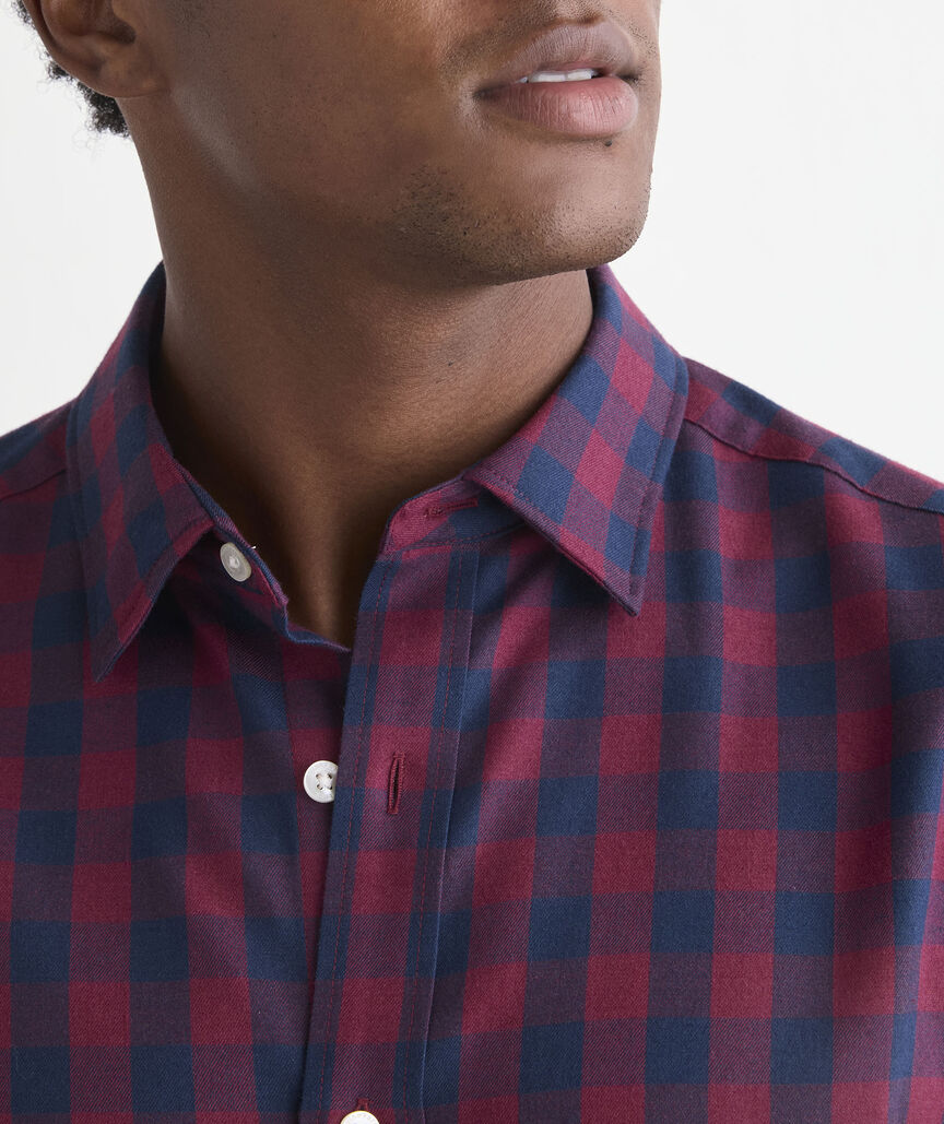 Performance Tech Twill Buffalo Check Shirt