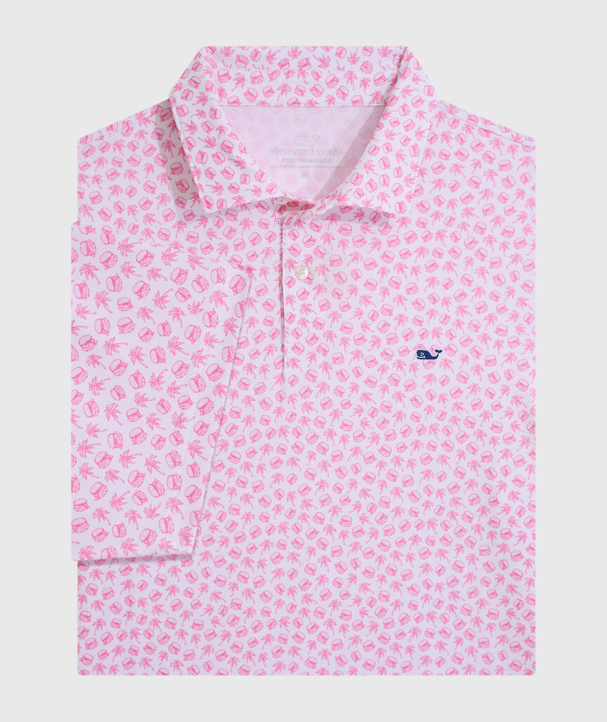 OUTLET Sliders In Paradise Performance Polo