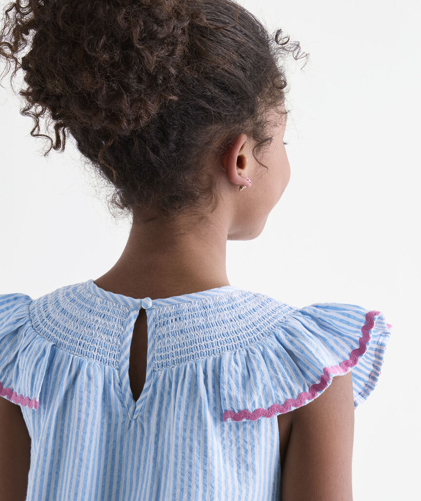 Girls' Regan Seersucker Dress