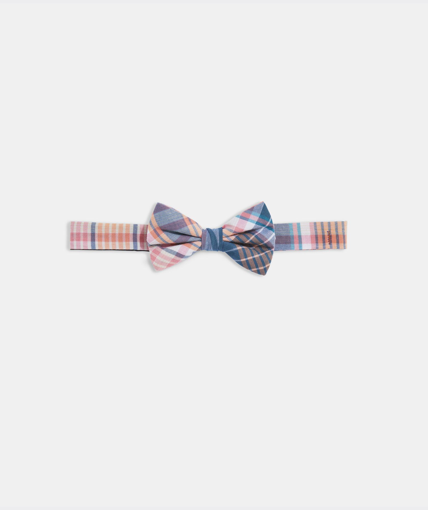 Boys' Plaid Madras Woven Bow Tie