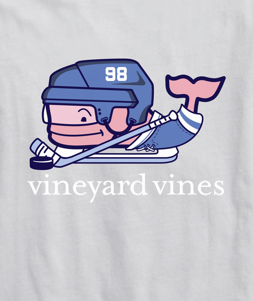 OUTLET Hockey Whale Long-Sleeve Pocket Tee
