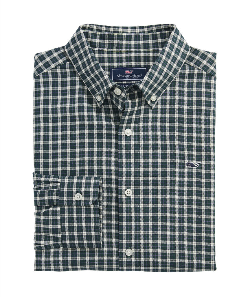 OUTLET Twill Plaid Shirt