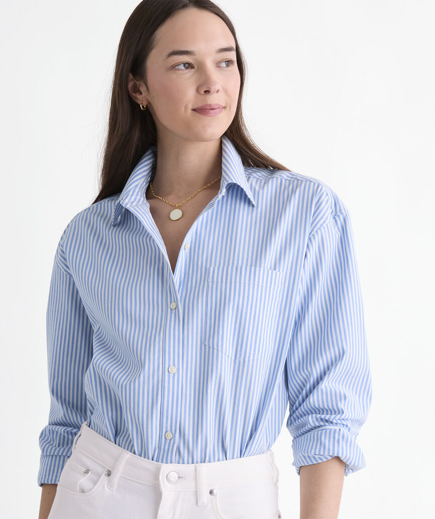 Birdie Poplin Button-Down