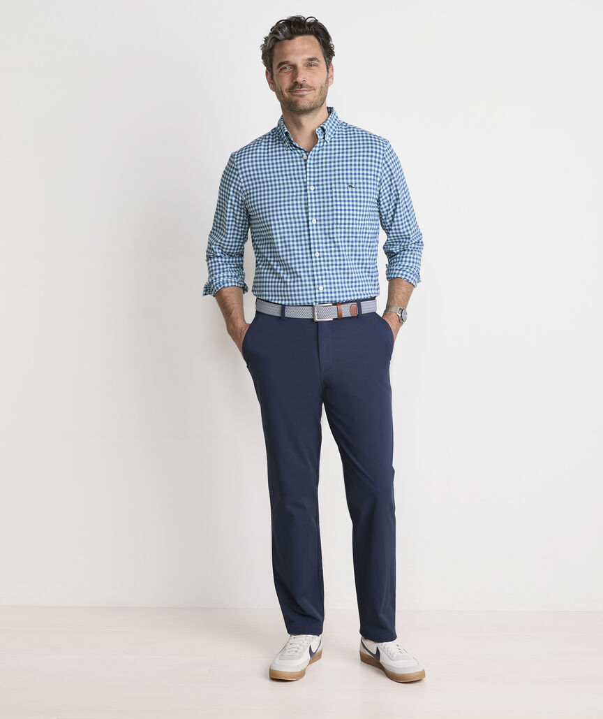 Performance Topsail Gingham Featherweight Shirt
