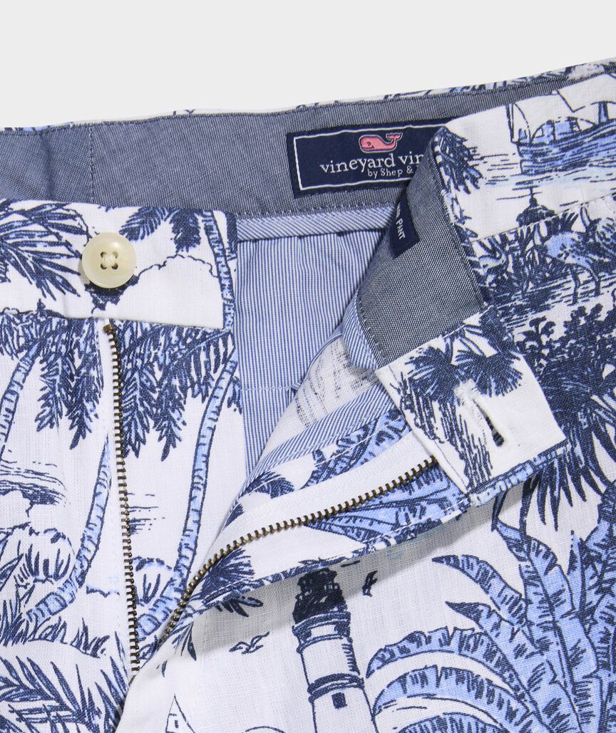 Keys To Escape Linen Breaker Pants