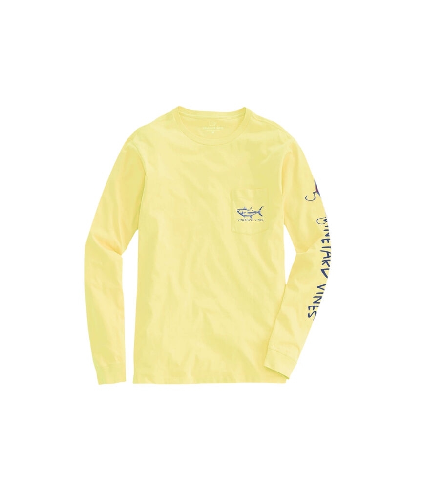 OUTLET Fishing Long-Sleeve Pocket Tee