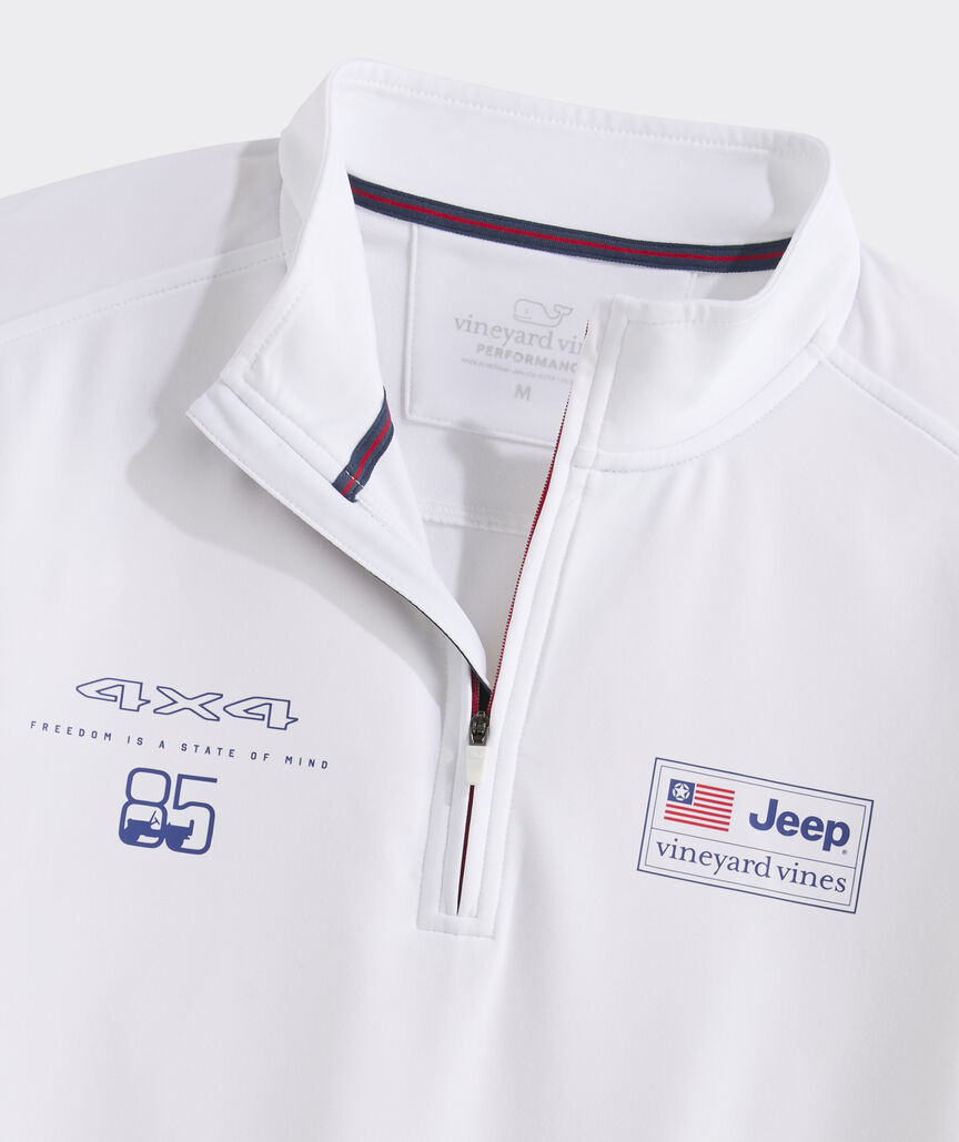 Jeep Collection Performance Clubhouse Quarter-Zip