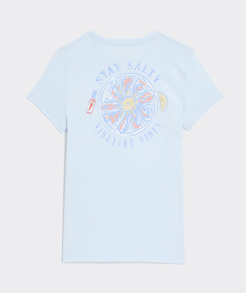 Women's Oyster Plate Short-Sleeve Pocket Tee