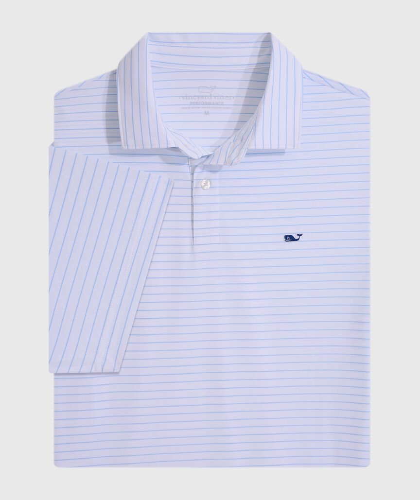 OUTLET Fairway Feeder Stripe Performance Polo