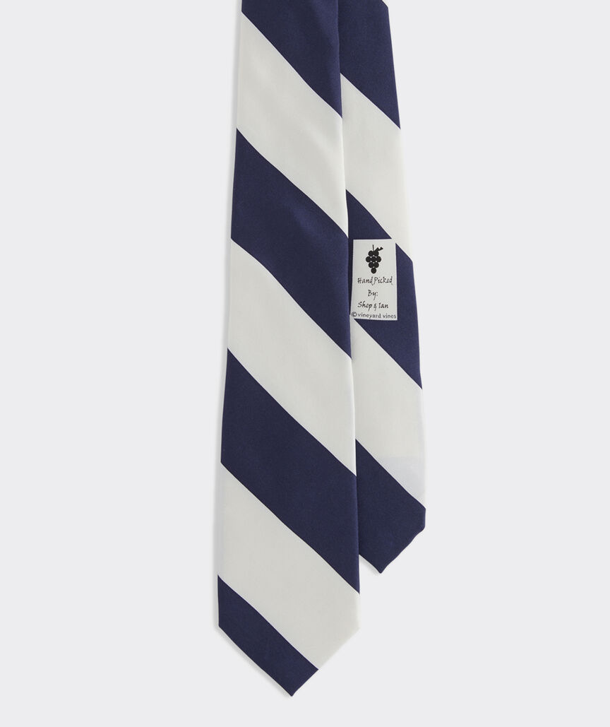Boys' Captain Stripe Silk Tie