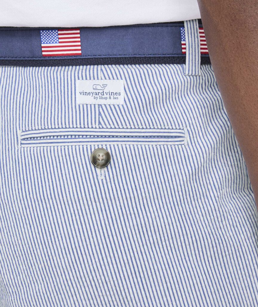 7 Inch Seersucker Breaker Shorts