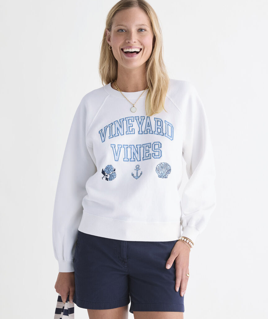 Surf Terry Appliqué Sweatshirt